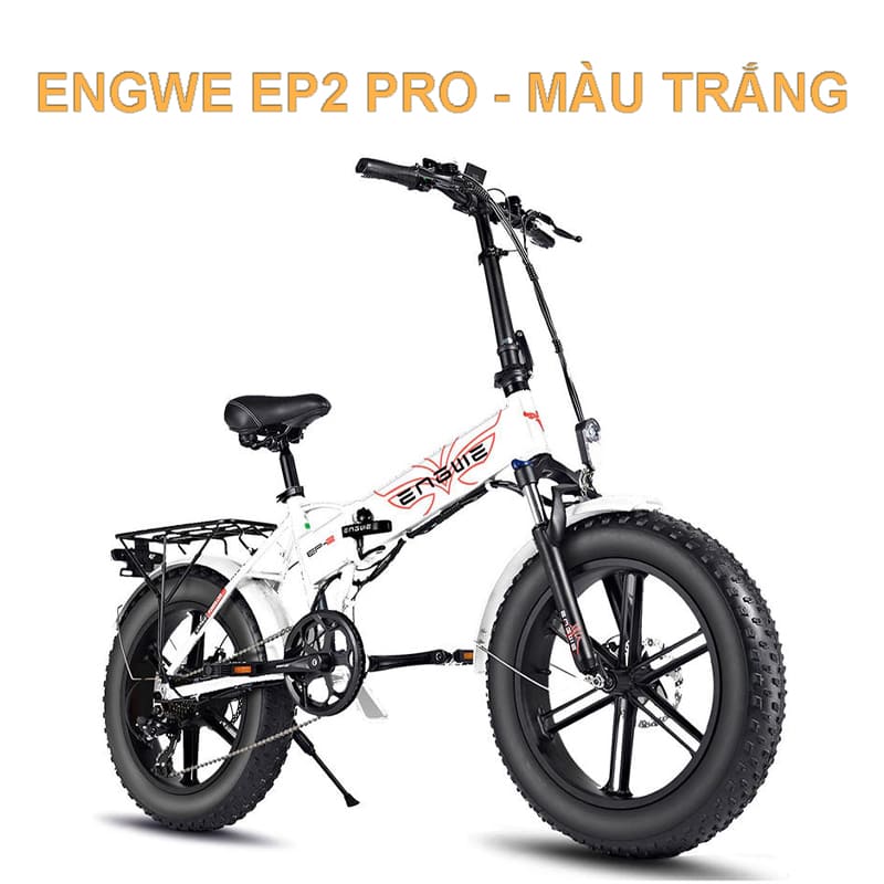 Xe đạp điện trợ lực Engwe EP-2 Pro màu trắng