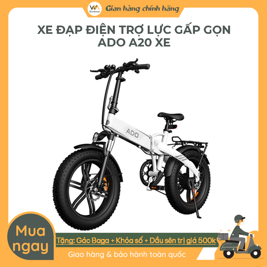 Xe đạp trợ lực điện ADO A20XE