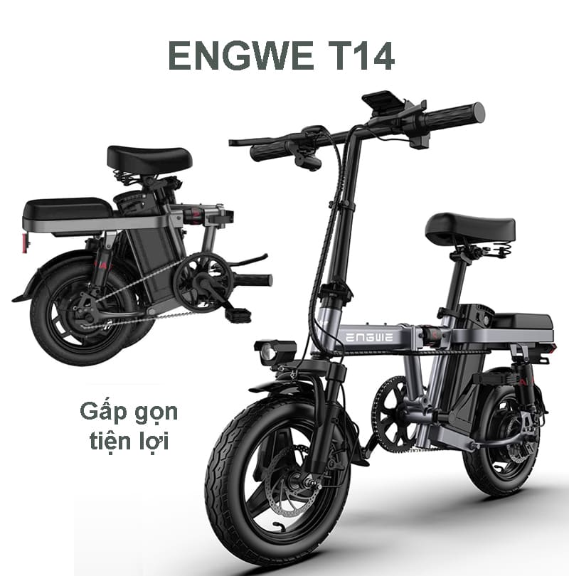 Xe đạp điện trợ lực ENGWE T14 gấp gọn