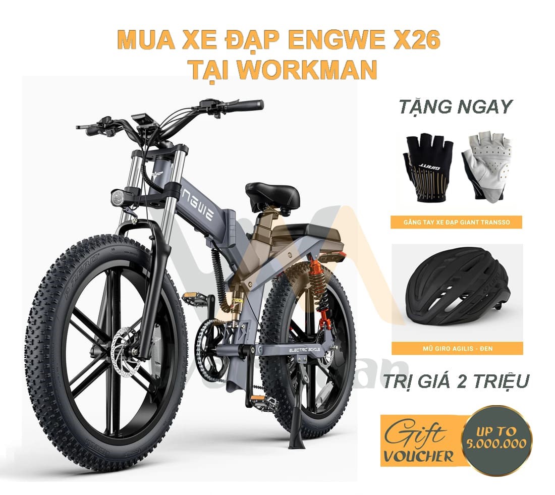 Xe đạp điện trợ lực ENGWE X26
