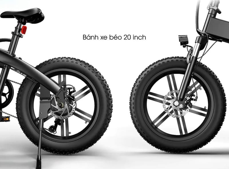 bánh xe Xe đạp điện ADO A20FXE