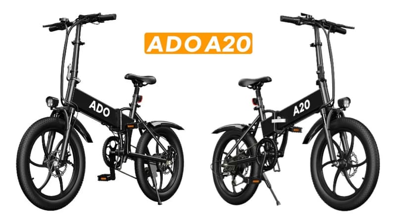 Xe đạp trợ lực điện ADO A20 chính hãng, giá cực tốt