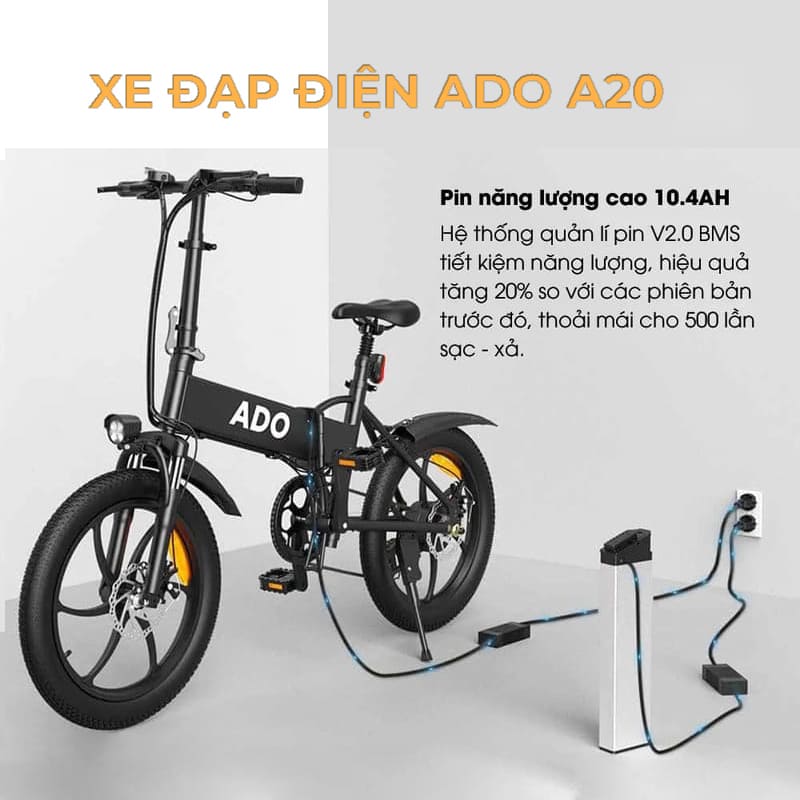 Xe đạp điện ADO A20