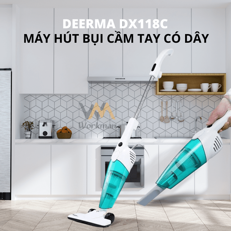 máy hút bụi cầm tay Deerma DX118C Đà Nẵng