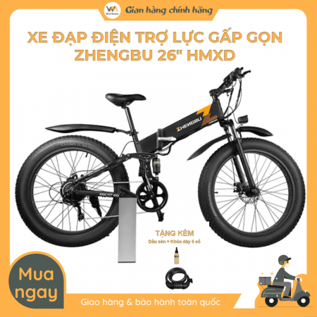 xe đạp trợ lực điện ZHENGBU 26 HMXD