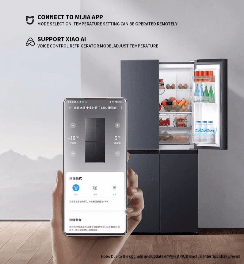Mua tủ lạnh Xiaomi Mijia 430l chính hãng