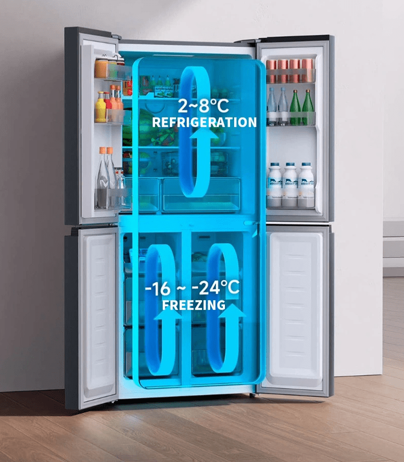 Tủ lạnh bốn cánh Mijia 430L