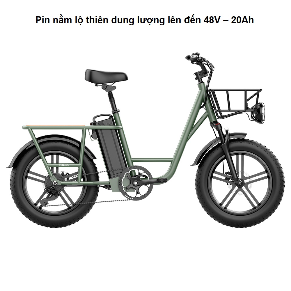 Xe đạp trợ lực điện Fiido T1, Xe đạp điện Fiido T1