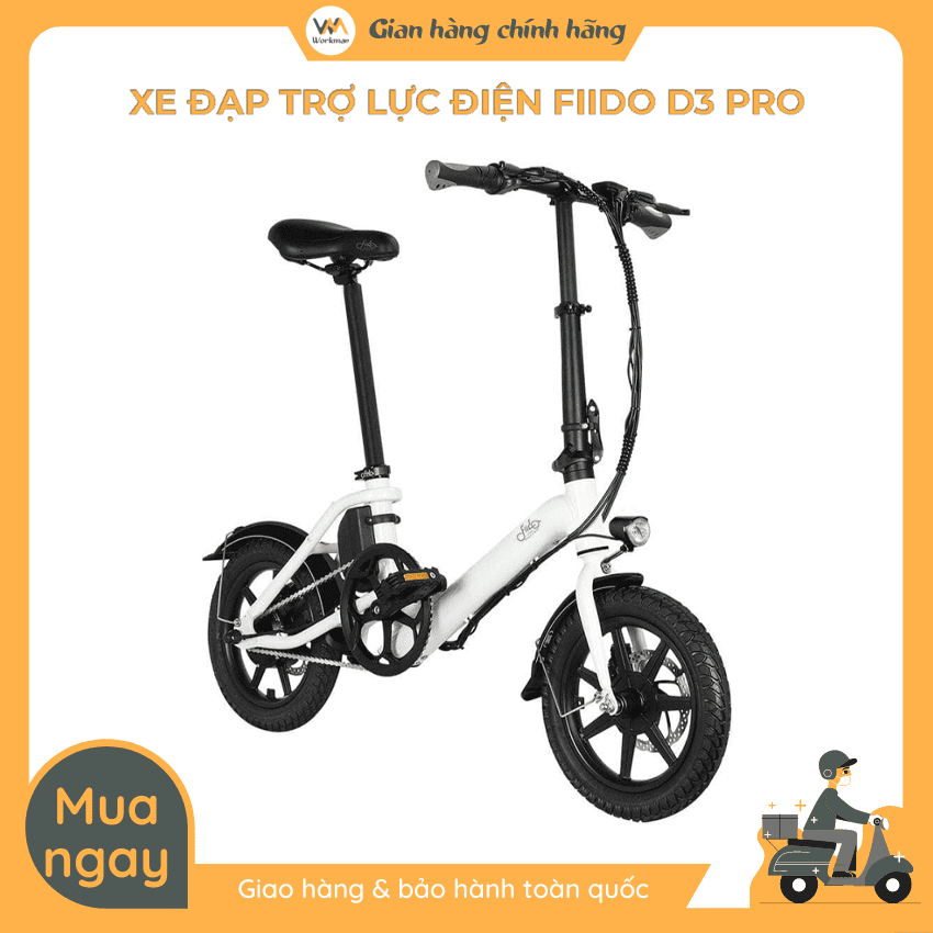 Xe đạp trợ lực điện Fiido D3 Pro