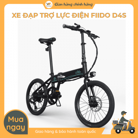 Xe đạp trợ lực điện Fiido D4S chính hãng, giá cực tốt