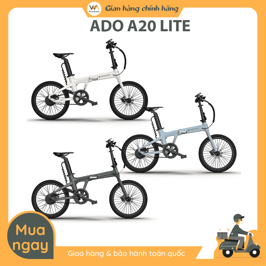 Xe đạp trợ lực điện ADO A20 Lite