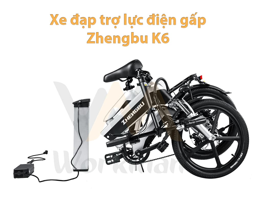Pin Xe đạp điện trợ lực Zhengbu K6