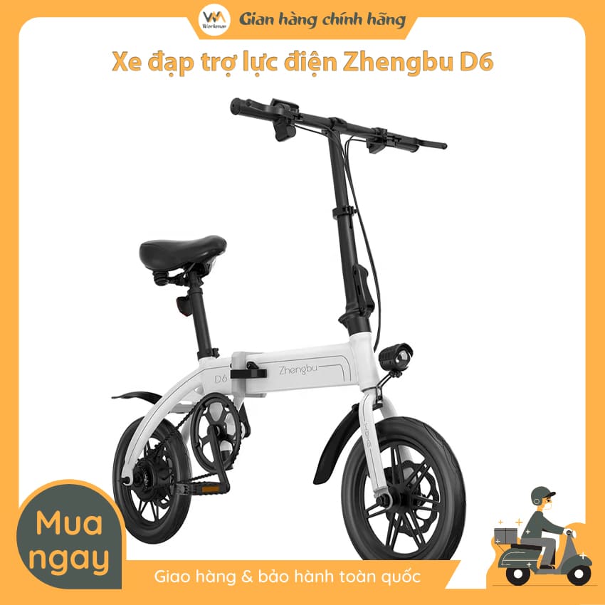 xe đạp trợ lực điện Zhengbu D6