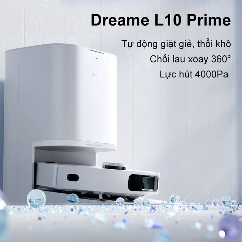 Đánh giá tổng quan robot hút bụi lau nhà Dreame Bot L10 Prime
