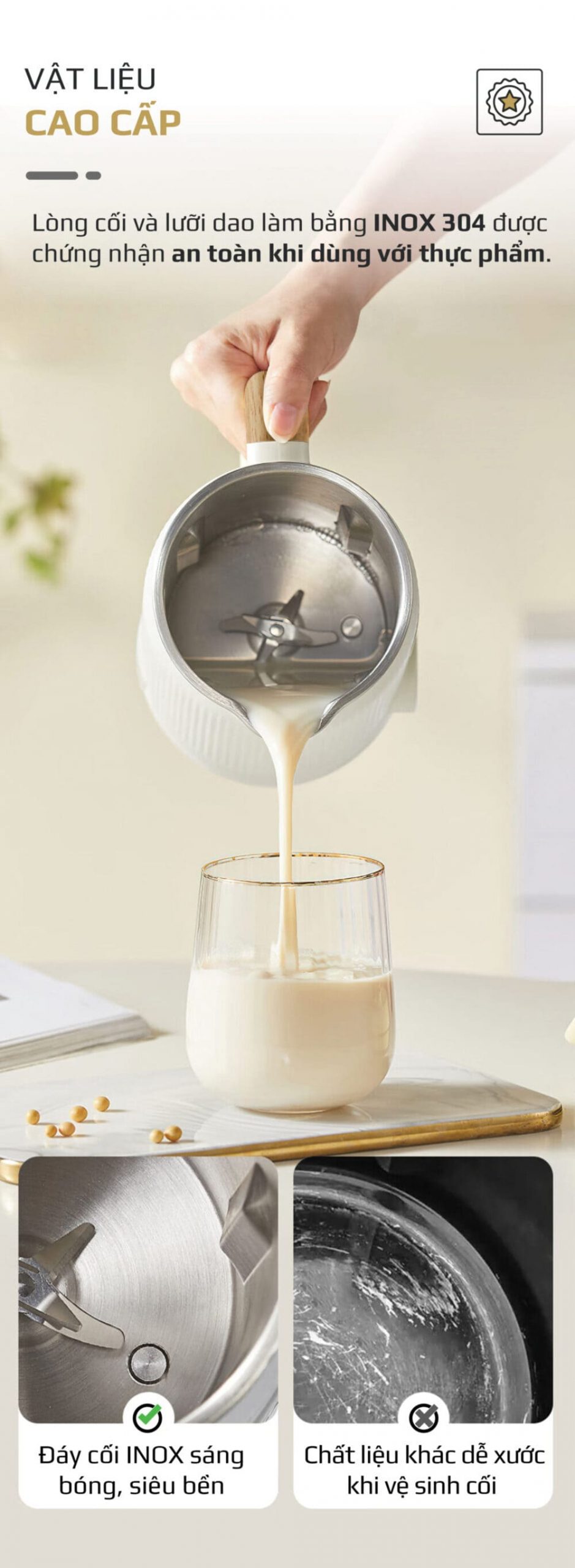 máy nấu sữa mini OLIVO CB400 