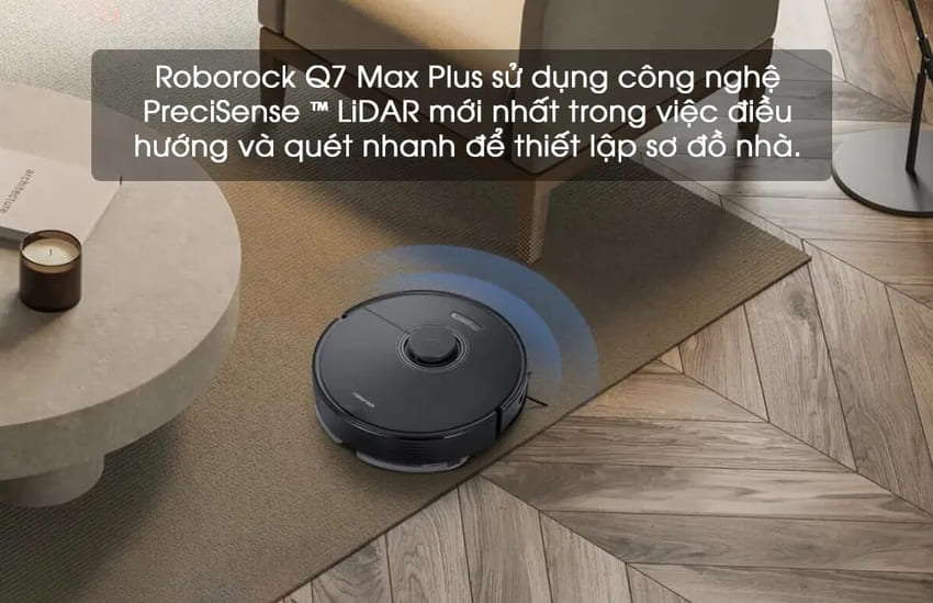 Robot lau nhà Roborock Q7 Max Plus