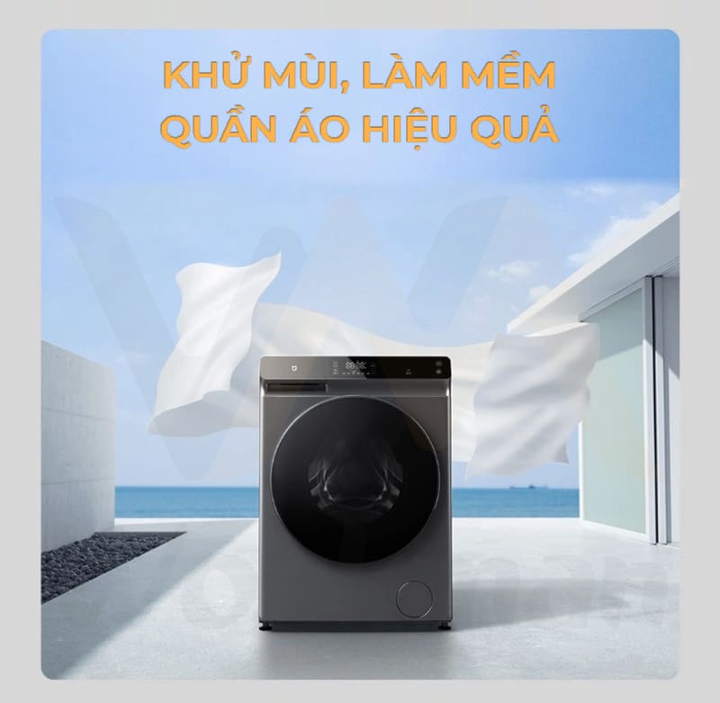 Máy giặt sấy thông minh Xiaomi Mijia Mj203 10kg  khử mùi hiệu quả