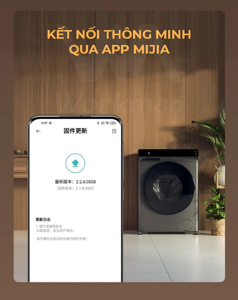Xiaomi Mijia Mj203 kết nối qua app