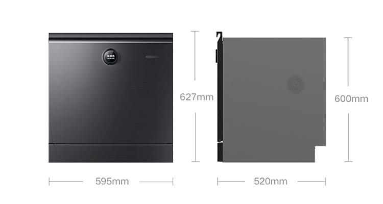 Thông số kỹ thuật của máy rửa bát Xiaomi Mijia 8 bộ