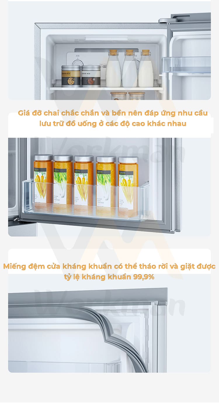 tủ lạnh Mijia 186l 