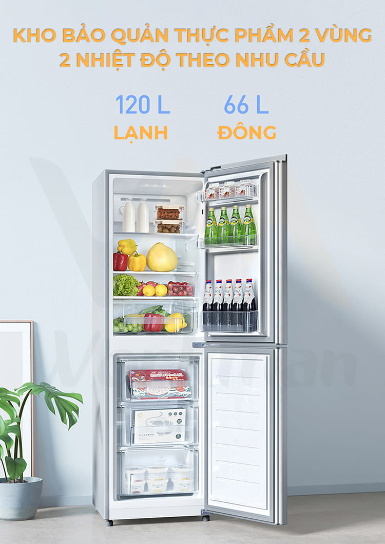 Ưu điểm của tủ lạnh Mijia 186L
