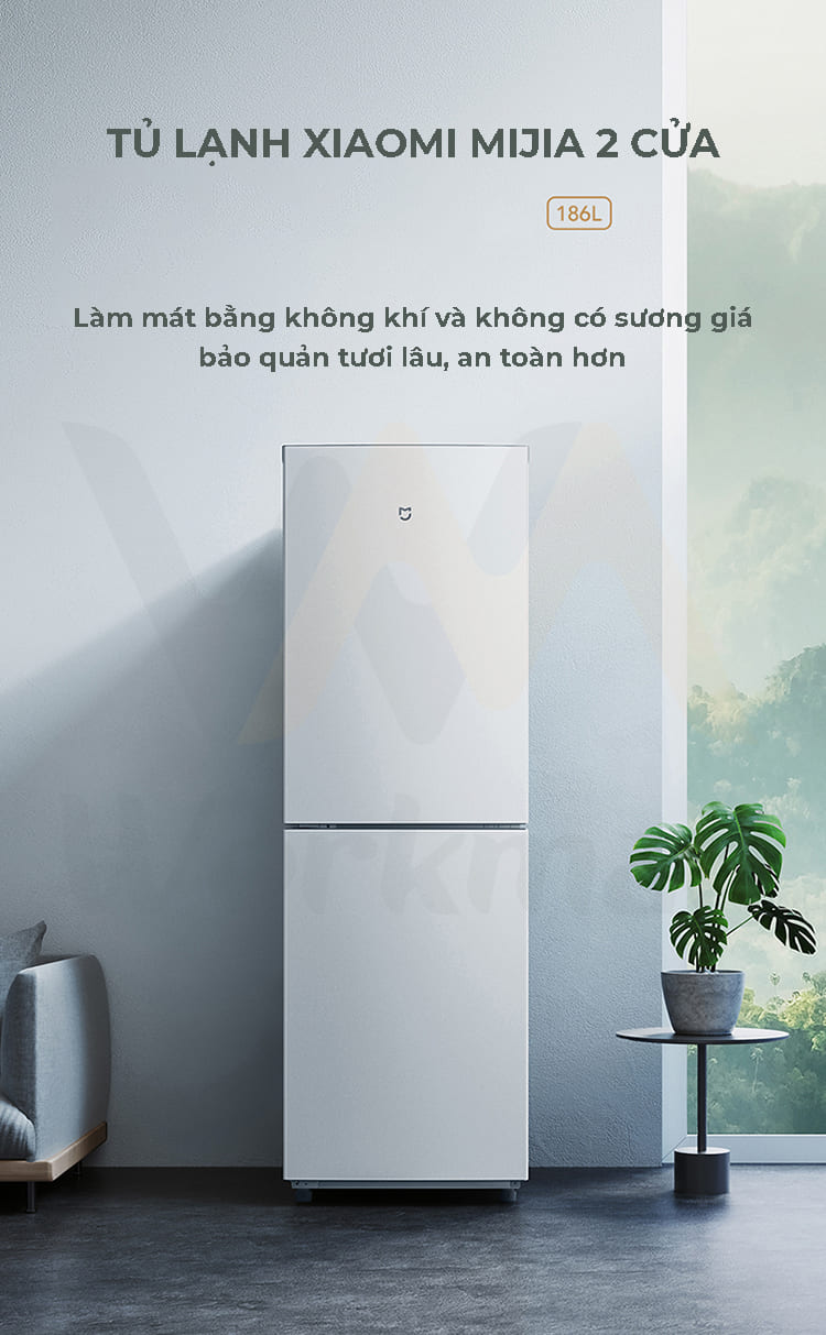 Tủ lạnh Xiaomi Mijia 186l