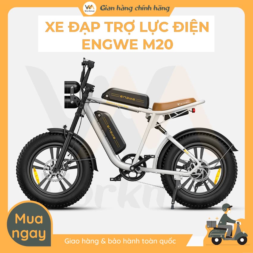Xe đạp trợ lực điện ENGWE M20 - 1000W - Chính hãng - Giá tốt