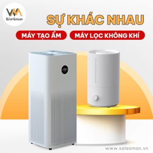 [Giải đáp] Máy tạo ẩm và máy lọc không khí có điểm gì khác nhau?