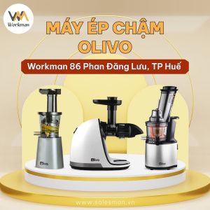 Máy ép chậm Olivo Huế chính hãng, giá rẻ, chất lượng