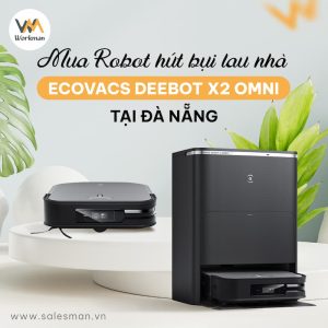 Mua Robot hút bụi lau nhà Ecovacs Deebot X2 Omni tại Đà Nẵng