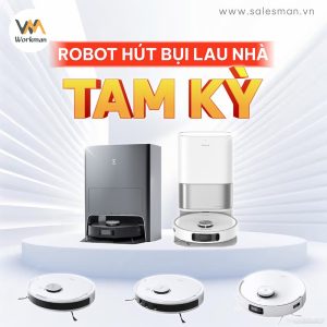 Mua Robot Hút Bụi Lau Nhà Tam Kỳ 100% Chính Hãng