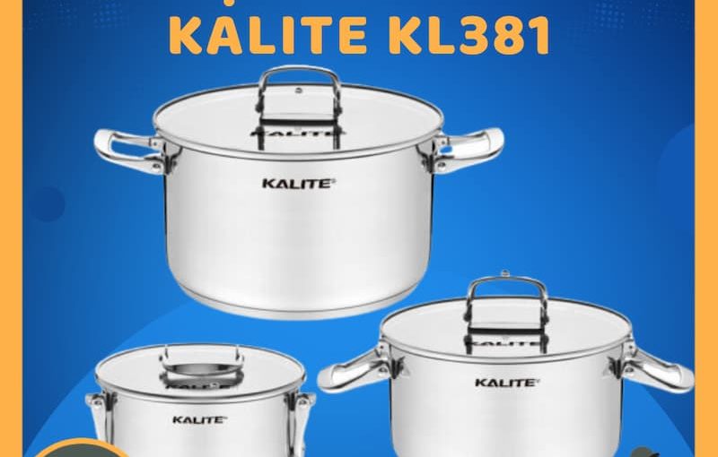 Bộ nồi inox Kalite KL381