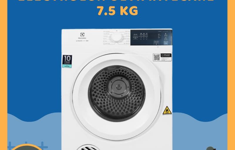 Máy sấy thông hơi Electrolux UltimateCare 7.5 kg