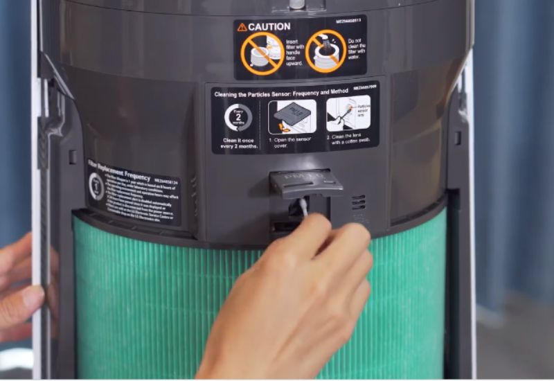 Hướng dẫn vệ sinh máy lọc không khí LG