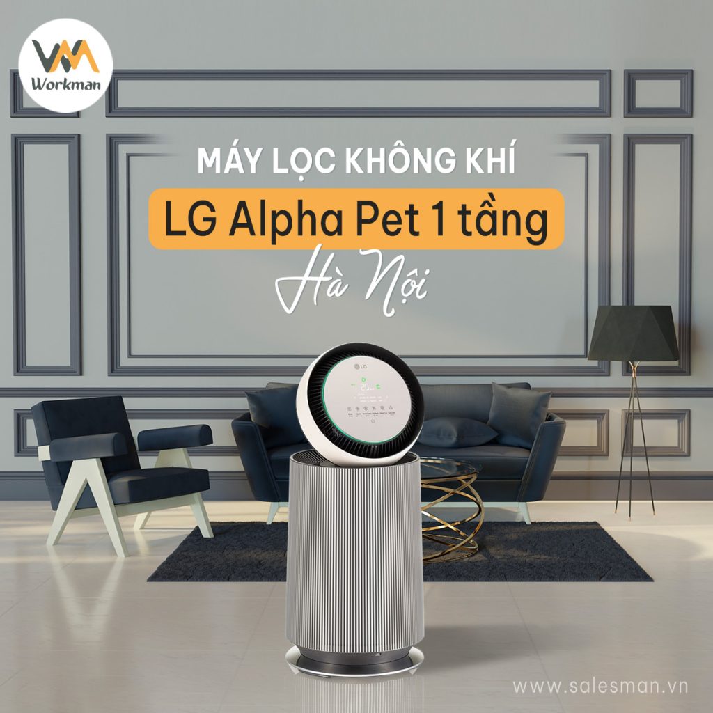 Máy lọc không khí LG Alpha Pet 1 tầng Hà Nội