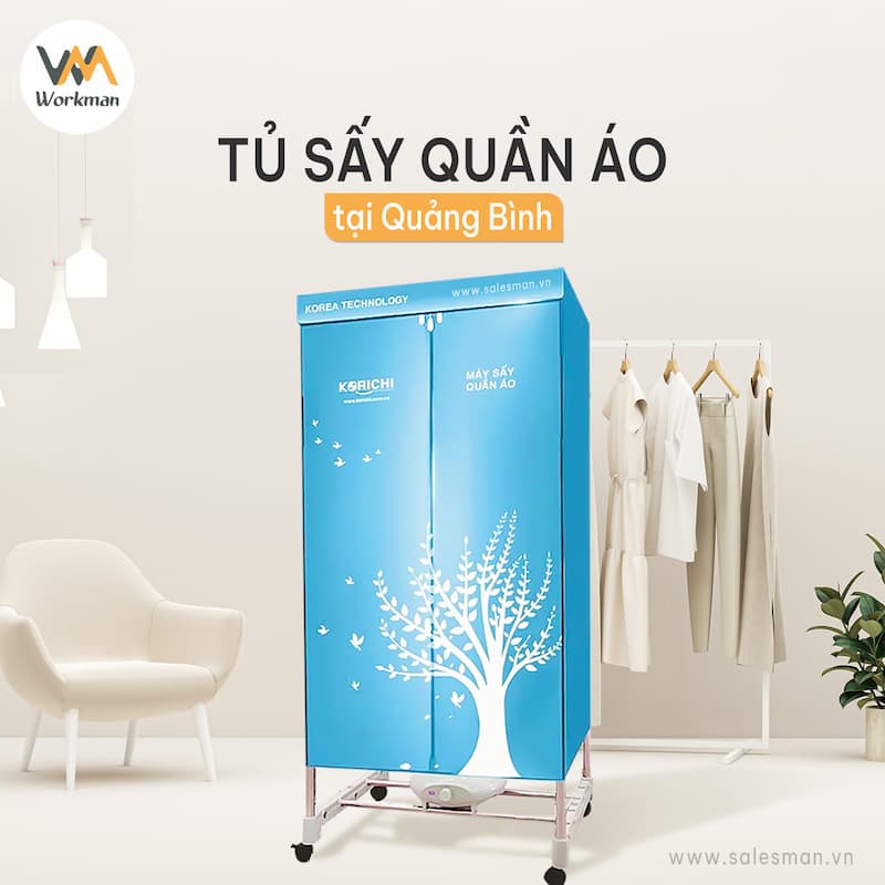 Tủ sấy quần áo tại Quảng Bình